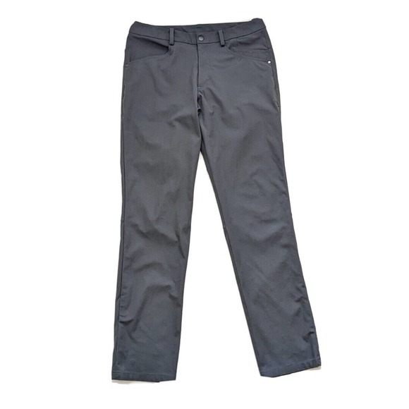 lululemon athletica Other - Lululemon Dark Gray ABC Slim Stretch Fit Pants Size 34 Mens Straight Leg